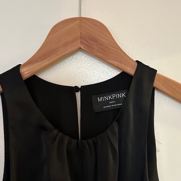 MINKPINK Black Cutout Maxi Evening Dress - Picture 7 of 9